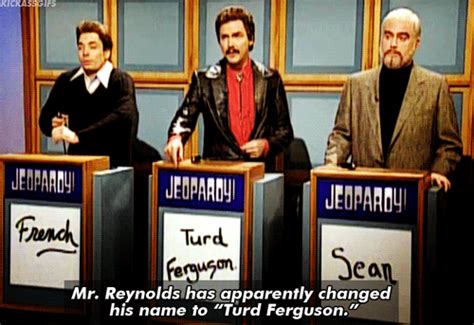 When Burt Reynolds Gave Himself This Clever Title Snl Funny Snl Snl Skits