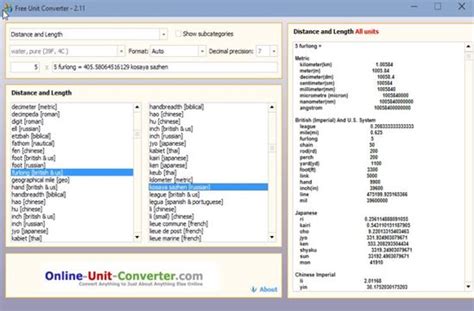 5 Unit Converter Software For Windows 10