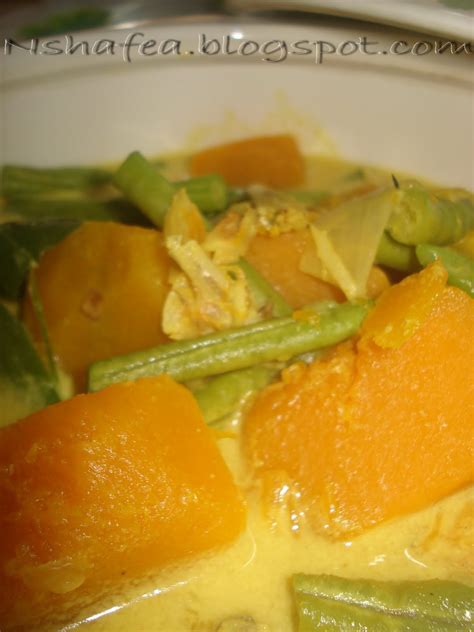 Alhamudulillah akhir nya nemu juga resep sayur singkong. Gulai Lemak Labu Kuning ~ Nshafeareen®