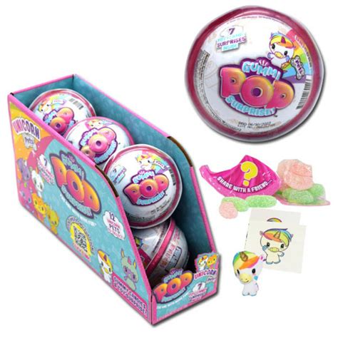 Gummi Pop Surprise Unicorn Pets 20g Box Of 6 Sweets Shop Uk