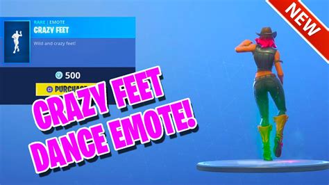 Hi world, i'm here to entertain you and to promote twitch streamers and youtubers! Fortnite Item Shop: NEW CRAZY FEET DANCE EMOTE! (November ...