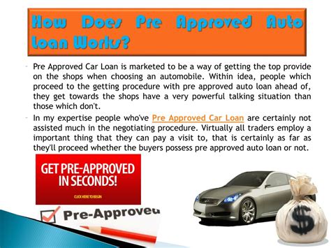 Ppt Getting Approved For Preapproved Auto Loan Powerpoint Presentation Id1268228