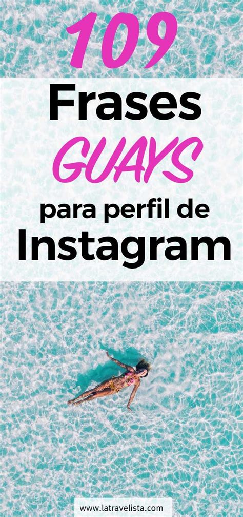 Puedes elegir las fotos de perfil que más te gusten y subir una imagen tuya de fondo. 109 Frases CHULAS para perfil de Instagram - graciosas y ...