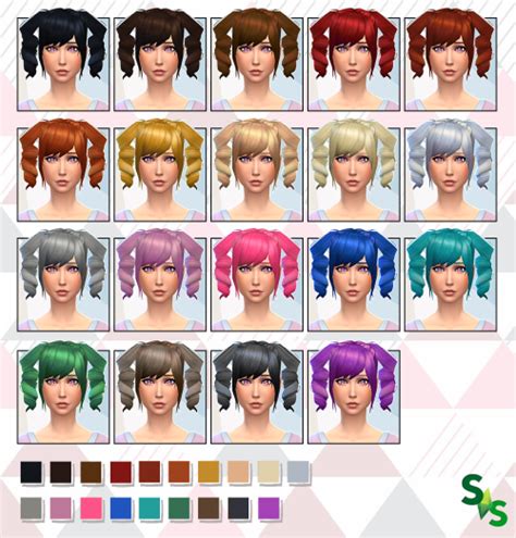 Sims Service Yandere Simulator Kokona Hair Cabelo Vem Com
