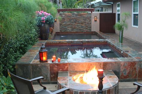 hot tub fire pit combo hot tub outdoor hot tub backyard hot tub landscaping