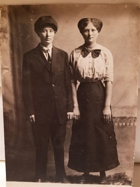 Early 1900s Lesbian Couple I Love Finding Gems Like This On Antique