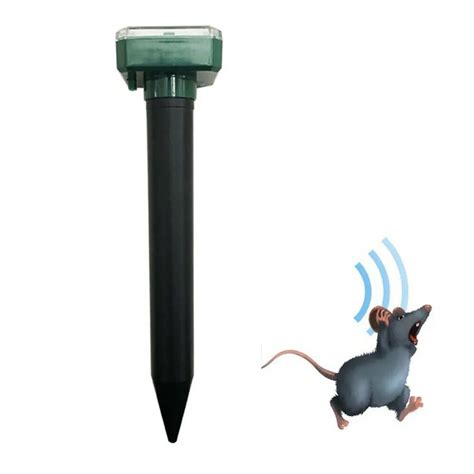 1pc Ultrasonic Mouse Repeller Rat Rodent Outdoor Solar Power Ultrasonic