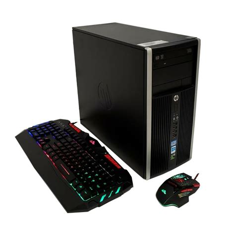Gaming Pc Hp Desktop Computer Intel Quad Core