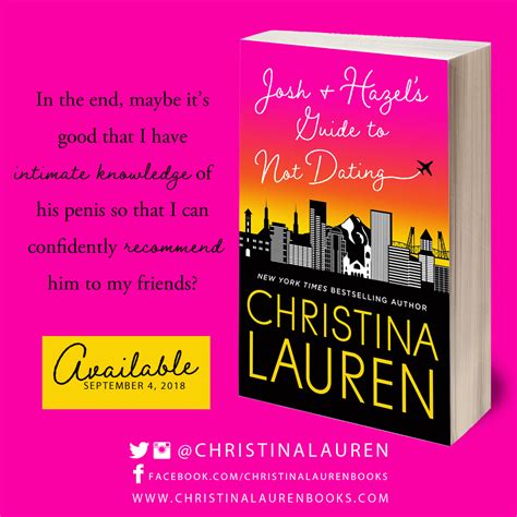 josh and hazel s guide to not dating by christina lauren pre release launch red cheeks reads