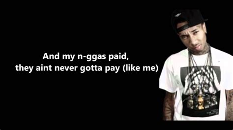 Like Me Tyga Lyrics Hd Youtube