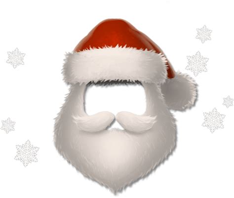 Download Santa Claus Santa Transparent Beard Png Clipartkey
