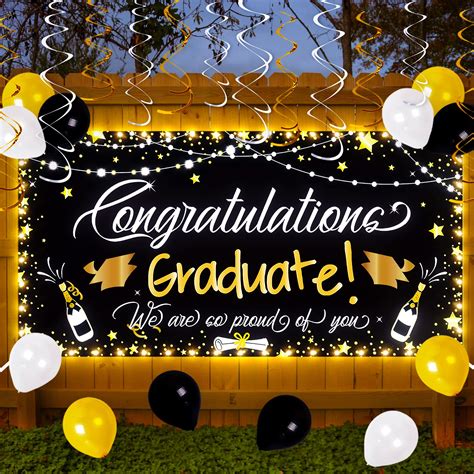 Buy Graduation Decorations Class Of 2023 Lighted Large Congrats Grad