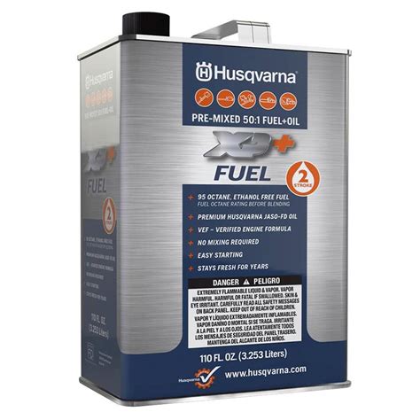 Follow our three easy steps to ensure you get the perfect mix. Husqvarna 50:1 Pre-Mix 2-Stroke Fuel