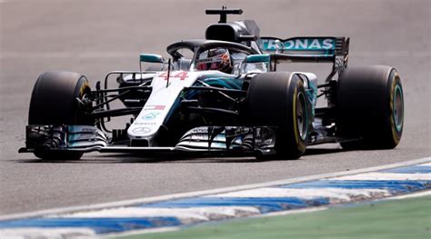 Lewis Hamilton Wins German Grand Prix Vettel Crashes Out