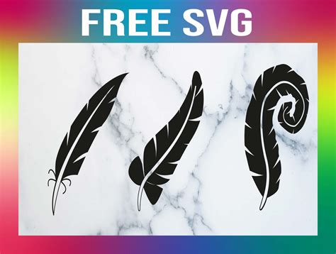 Free Feather SVG