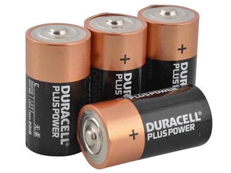 Duracell Durck4p Pack Of 4 Size C Lr14 Plus Power Batteries