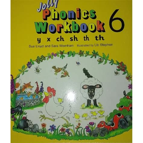 Jolly Phonics Workbook 6 By Sue Lloyd And Sara Wernham 16s A Shopee