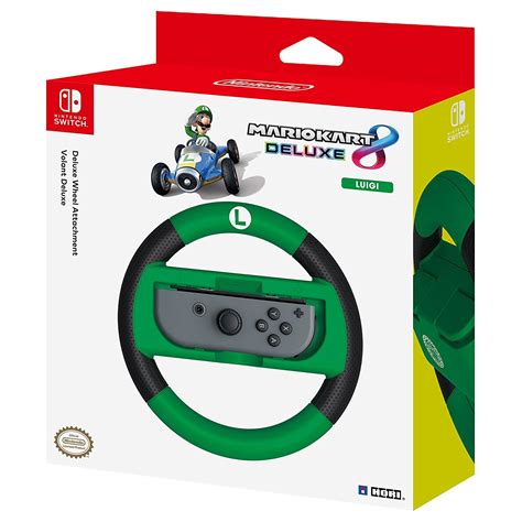 Hori Nintendo Switch Mario Kart 8 Deluxe Wheel Luigi Switch Buy