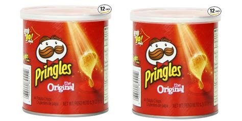 Pringles Original Small Stacks Pack Of 12 501 42can Living