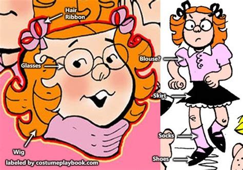 Dress Up As Margaret Wade From The Cartoon Dennis The Menace Full