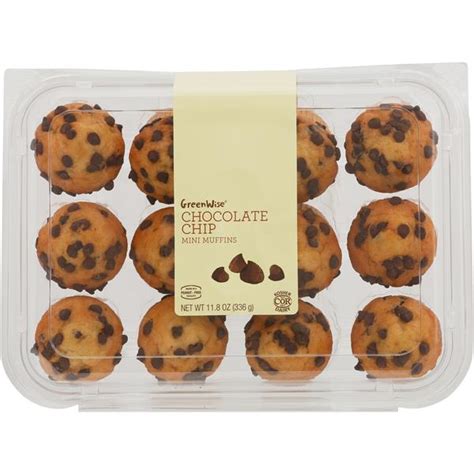 Greenwise Mini Chocolate Chip Muffins Publix Super Markets