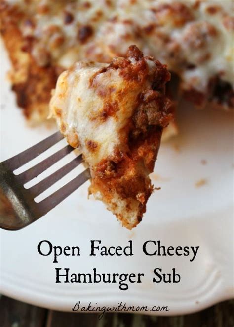 Cooking healthy meals is an essential skill to make good diabetes management easier. Open Faced Cheesy Hamburger Sub great supper recipe that ...