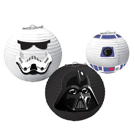Star Wars Galaxy Of Adventures Paper Lanterns 3ct Party City