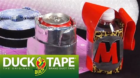 Duck Tape Craft Ideas How To Make A Drink Koozie