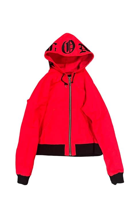 Vlone Vlone Red Canvas Insulated Work Jacket Grailed