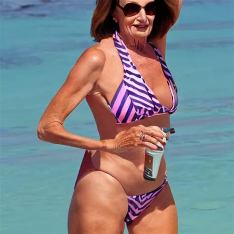 Nancy Pelosi Swimsuit Model Huge Milkers Stable Diffusion OpenArt
