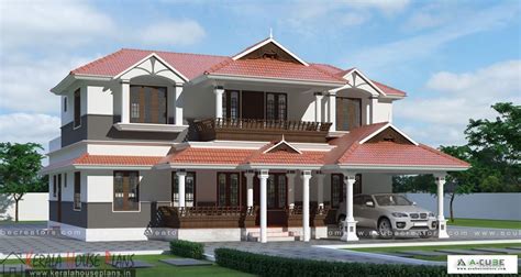 Traditional 4 Br Kerala House Design