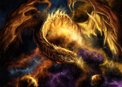 Space Dragon Wallpapers Top Free Space Dragon Backgrounds