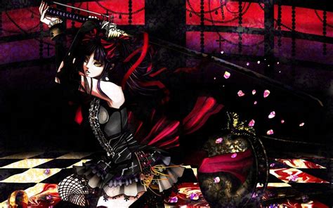 Anime Goth Wallpapers Wallpaper Cave
