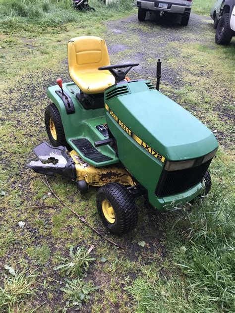 Lete last fall, the engine startd to have problems idling. John Deere lx 172 riding lawn mower/ tractor for Sale in ...