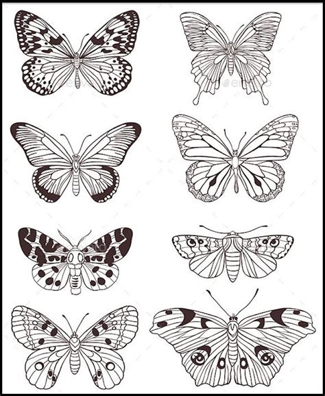 These pages have been graphically designed like how butterflies look, so that you can print them and color them accordingly. Butterfly Coloring Pages And Other Free Printable Coloring Page Themes