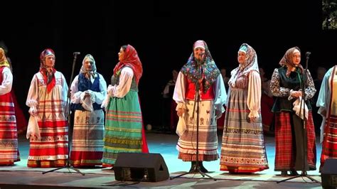 Report From The Premiere Of The Musical Performance “rural Wedding” Penza Russian Folk Choir