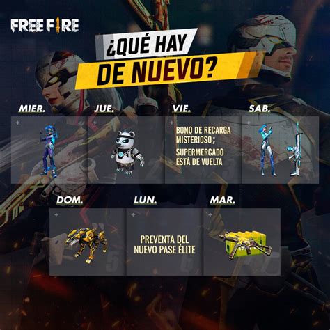 Try to use our generator on any android or ios device for. AGENDA SEMANAL DE EVENTOS!📕 Llegará... - Garena Free Fire ...