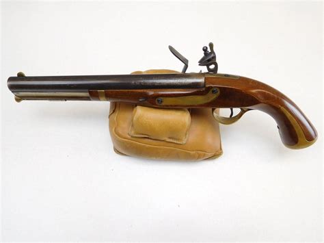 Pedersoli Model Harpers Ferry 1805 Us Flintlock Pistol Reproduction