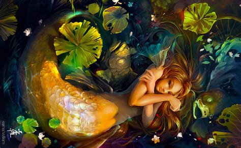 mermaid, Girl, Fantasy Wallpapers HD / Desktop and Mobile Backgrounds