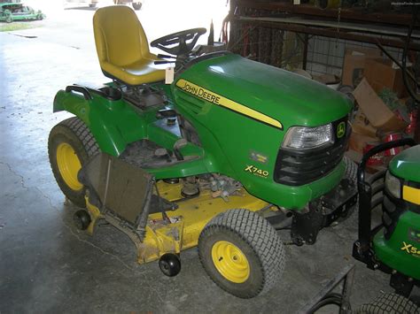 2007 John Deere X740 W 62c Mower Lawn And Garden And Commercial Mowing
