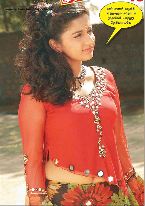 Film Actress Hot Pics Meera Jasmine Hot Navel Show In Red Dress