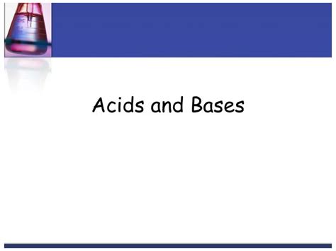 Ppt Acids And Bases Powerpoint Presentation Free Download Id2090074