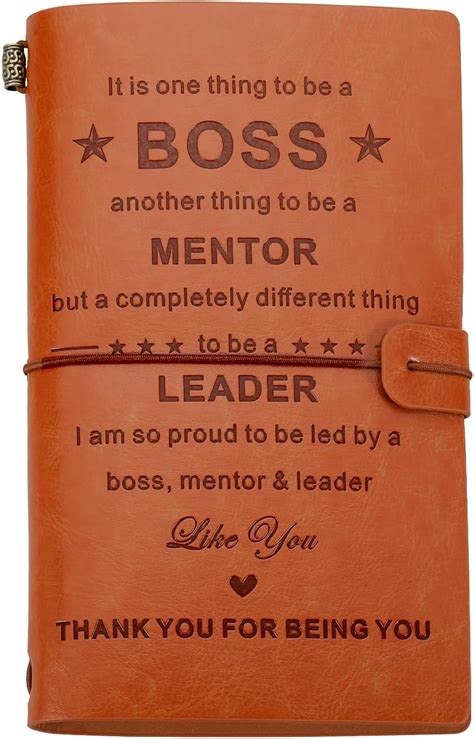 Amazon Com Boss Gifts For Women Men Boss Leather Journal Notebooks
