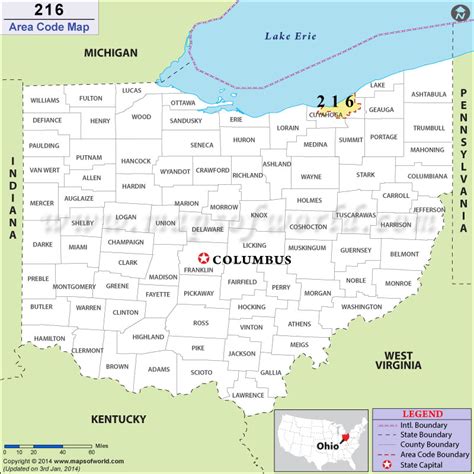 Maybe you would like to learn more about one of these? 216 Area Code Map, Where is 216 Area Code in Ohio
