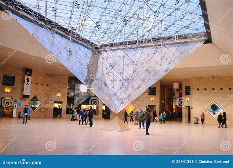 Inside The Louvre Museum Musee Du Louvre Editorial Stock Photo