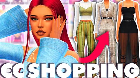 Sims 4 Huge Cc Shopping Video 200 Items Cc Links Included Youtube