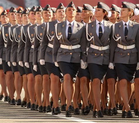 Russian Policewomen To Be Disciplined For Short Skirts In Crackdown On Rising Hemlines The