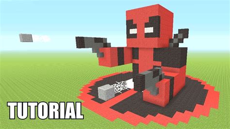 Minecraft Tutorial How To Make A Deadpool Survival House Youtube