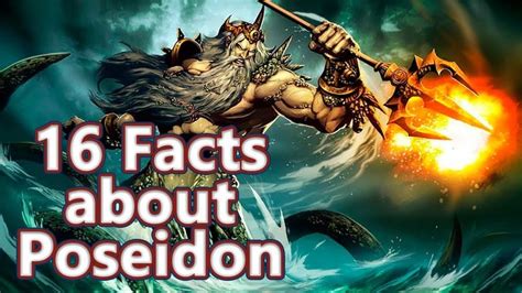 16 Facts About Poseidon The God Of The Sea Mythological Curiosities