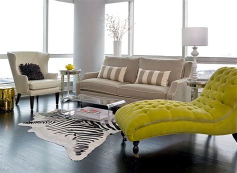 20 Classy Living Room Designs With Chaise Lounges